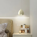 French Style Creamy Hanging Lamp Rustic Nature-Inspired Design Pendant Light