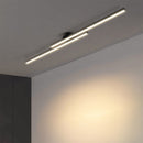 Set of 2 Modern Linear LED Ceiling Lights for Living Room Hallway Bedroom Kitchen