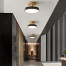 Set of 2 Nordic Semi Flush Ceiling Lights Hallway LED Ceiling Lamp