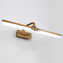 Bronze Metal Design Long Bathroom Wall Lighting, Picture Light