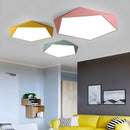 Modern Macaroon Dimmable LED Ceiling Light for Bedroom Hallway