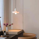 Simple White Marble Pendant Light For Living Room
