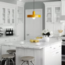 Bauhaus Modern Colorful Iron Pendant Light For Living Room