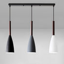 Nordic Creative Small Goblet Metal Bedroom Pendant Light