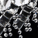 Modern Glam Crystal LED Ceiling Lights for Dining Room Lounge