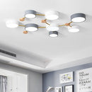 Nordic Creative Multi Head LED White Ceiling Light