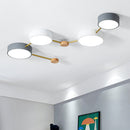 Nordic Creative Multi Head LED White Ceiling Light