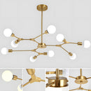 Elegant Iron Craft Living Room Flush Mount Ceiling Light