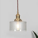 Vintage Glass Pendant Light For Kitchen