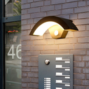 Modern Black Outdoor Wall Lights for Garden