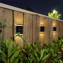 Solar Waterproof UP and Down Wall Lights Night to Dawn LED Solar Wall Lamps for Backyard Garden Garage
