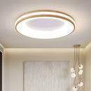 Modern Simplistic Iron Circle Ceiling Light Fixture For Bedroom