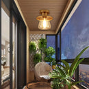IP56 Vintage Outdoor Glass Ceiling Lights