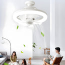 Mini ABS Ceiling Fans with Lights for Dormitory Porch Bedroom