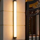 Modern IP65 Waterproof Long Exterior Wall Lights for Garden Porch
