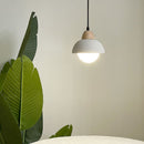 Simple White Stone Kitchen Pendant Lighting
