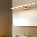 Contemporary Aluminum Simple Long Mirror Bathroom Wall Lighting, Picture Light