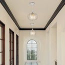 Crystal Light Fitting, Semi Flush Hallway Lights