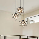 Decorative Star Shape Hallway Pendant Light