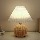 Modern Simple Bamboo Weaving Table Lamps