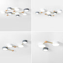 Nordic Creative Multi Head LED White Ceiling Light