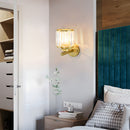 Retro Wall Lamp Glass Shade for Bedroom Bedside