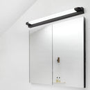 White Iron Simple Long LED Mirror Light