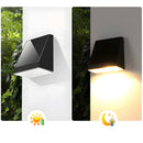 Dusk-to-Dawn Solar Sensor Outdoor Wall Lights for Hallway Patio Porch