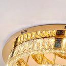 Modern Luxury K9 Crystal LED Flush Mount Ceiling Light
