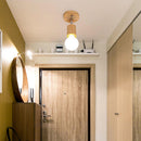 Nordic Rotate Spotlight Wood Light Track Lighting