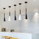 Nordic Creative Small Goblet Metal Bedroom Pendant Light