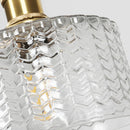 Vintage Stunning Cylinder Glass Pendant Light