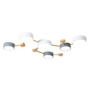 Nordic Creative Multi Head LED White Ceiling Light