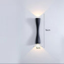 Modern Minimalist Up and Down Outdoor Wall Lights