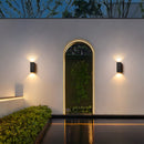 Modrn Minimalist IP65 Outdoor Wall Lights in Black