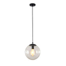 Modern Globe Pendant Light Sphere Glass For Living Room Kitchen
