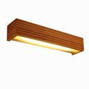 Wood Simple Bathroom Mirror Wall Lights