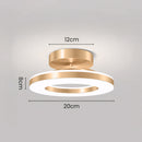 Contemporary Acrylic Round Hallway LED Ceiling Light