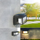 Waterproof Solar Wall Sconce with Motion Sensor for Garden Villa Courtyard