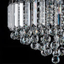 Modern Crystal Droplets Flush Crystal Ceiling Lights