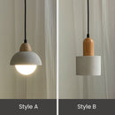 Simple White Stone Kitchen Pendant Lighting