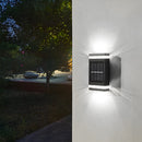 Solar Waterproof UP and Down Wall Lights Night to Dawn LED Solar Wall Lamps for Backyard Garden Garage