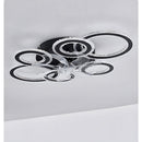 Modern Dimmable DC Motor LED Ceiling Fan with Light for Living Room Bedroom