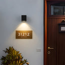 Modrn Minimalist IP65 Outdoor Wall Lights in Black