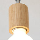 Nordic Rotate Spotlight Wood Light Track Lighting