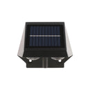 Minimalist Black IP65 Weatherproof Solar Powered Exterior Wall Lights, Dusk-to-Dawn