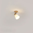Modern Rotatable Wood Minimalism Decor Track Lighting For Hallway