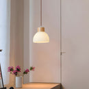 Creative Bowl-shaped Glass Bedroom Pendant Lamp Fixtures