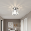 Modern 1-Light Hallway Flush Mount Ceiling Light