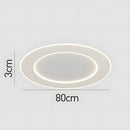 Minimalist White Acrylic LED Living Room Ceiling Lights